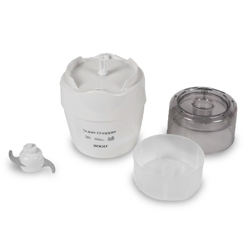 Sogo PIC-SS-5810 picadora eléctrica de alimentos 0,25 L 800 W Blanco Sogo PIC-SS-5810 picadora eléctrica de alimentos 0,25 L 800 W Blanco