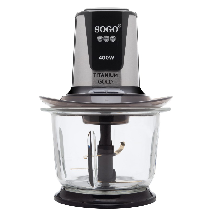 Sogo PIC-SS-5260 picadora eléctrica de alimentos 1,5 L 400 W Negro Sogo PIC-SS-5260 picadora eléctrica de alimentos 1,5 L 400 W Negro