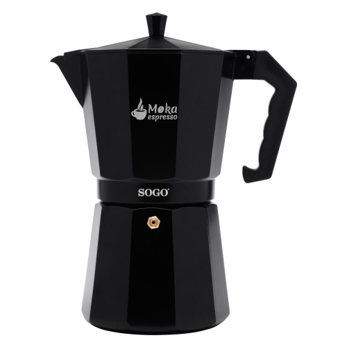 Sogo CAF-SS-7620 cafetera manual Cafetera italiana Negro