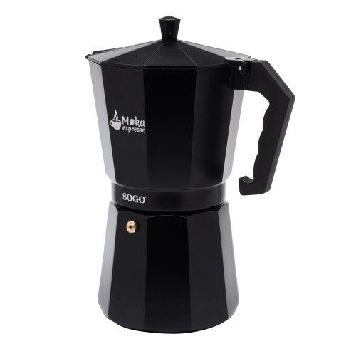 Sogo CAF-SS-7620 cafetera manual Cafetera italiana Negro