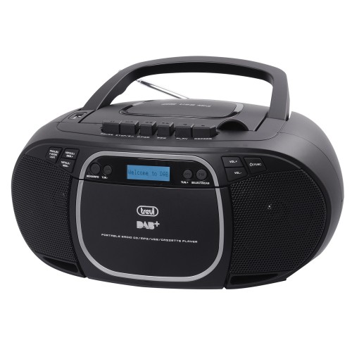 Trevi CMP 576 DAB Digital 3 W DAB, DAB+, FM Negro Reproducción MP3