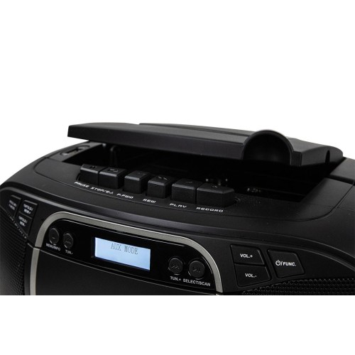 Trevi CMP 576 DAB Digital 3 W DAB, DAB+, FM Negro Reproducción MP3