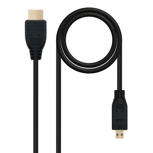 Nanocable CABLE MICRO HDMI V1.4 (ALTA VELOCIDAD HEC), A M-D M, 1.8 M