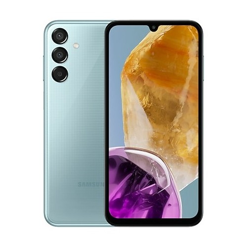 Samsung Galaxy M15 16,5 cm (6.5") Ranura híbrida Dual SIM 5G USB Tipo C 4 GB 128 GB 6000 mAh Azul claro