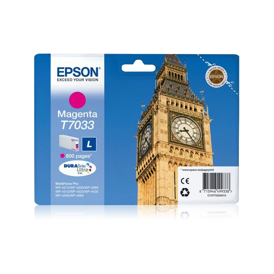 Epson Big Ben Cartucho T70334010 magenta L