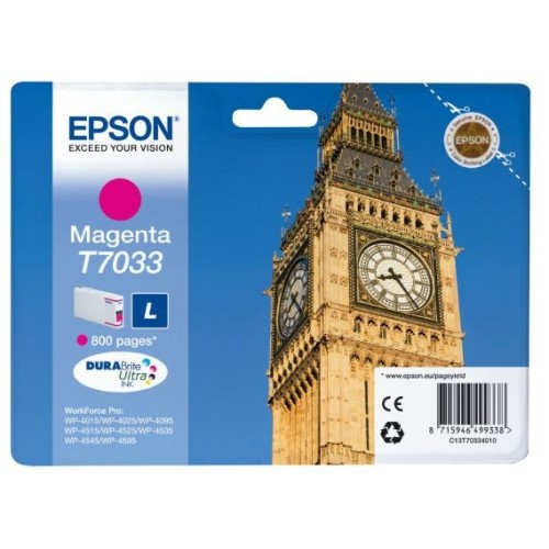 Epson Big Ben Cartucho T70334010 magenta L