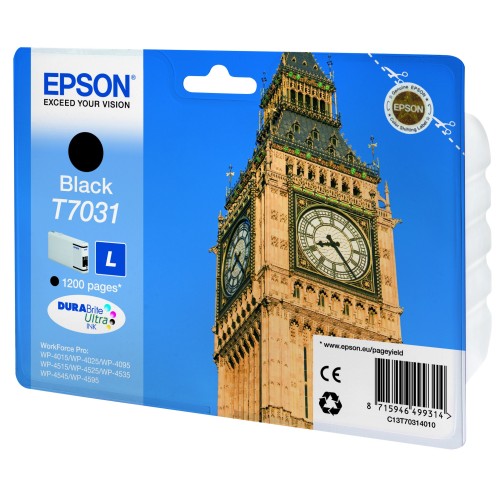 Epson Big Ben Cartucho T70314010 negro L