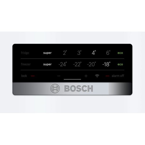 Bosch Serie 4 KGN36XWEP nevera y congelador Independiente 326 L E Blanco