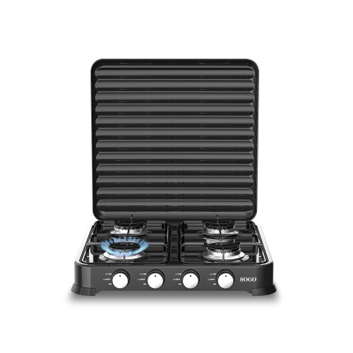 Sogo COC-SS-10275 estufa Independiente Propano Negro
