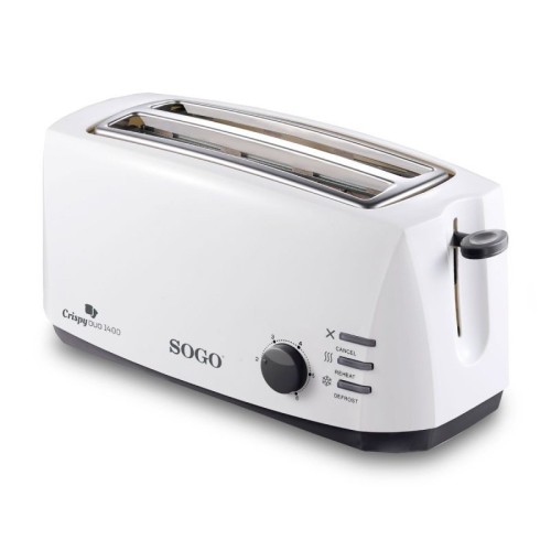 Sogo TOS-SS-5485 tostadora 6 2 rebanada(s) 1400 W Blanco