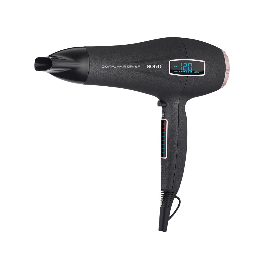 Sogo SEC-SS-3690 secador 2200 W Negro