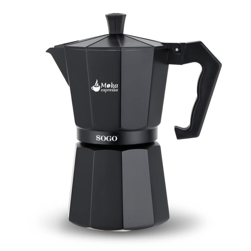 Sogo CAF-SS-7610 cafetera manual Cafetera italiana Negro