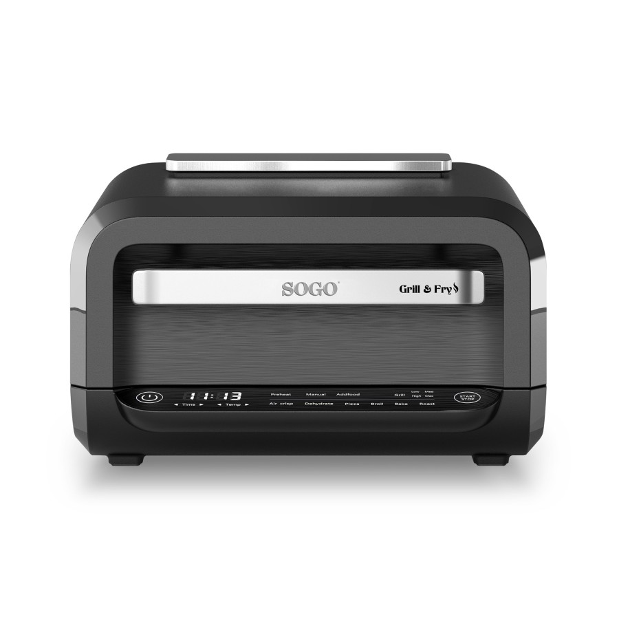 Sogo SS-10130 Sencillo 4 L Independiente 1700 W Freidora de aire caliente Negro Sogo SS-10130 Sencillo 4 L Independiente 1700 W Freidora de aire caliente Negro