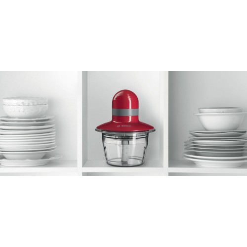 Bosch MMR08R2 picadora eléctrica de alimentos 0,8 L 400 W Gris, Rojo