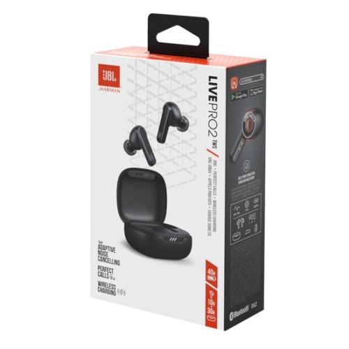 JBL Live Pro 2 TWS Auriculares True Wireless Stereo (TWS) Dentro de oído Llamadas Música USB Tipo C Bluetooth Negro