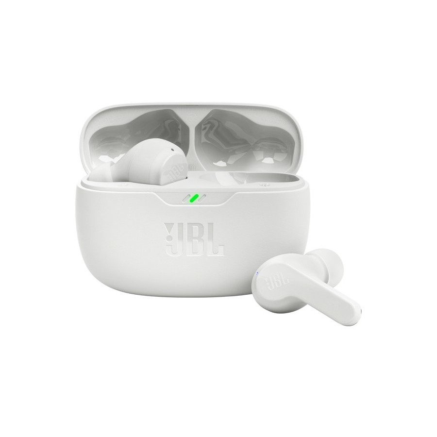 JBL Wave Beam Auriculares True Wireless Stereo (TWS) Dentro de oído Llamadas Música Deporte Uso diario Bluetooth Blanco