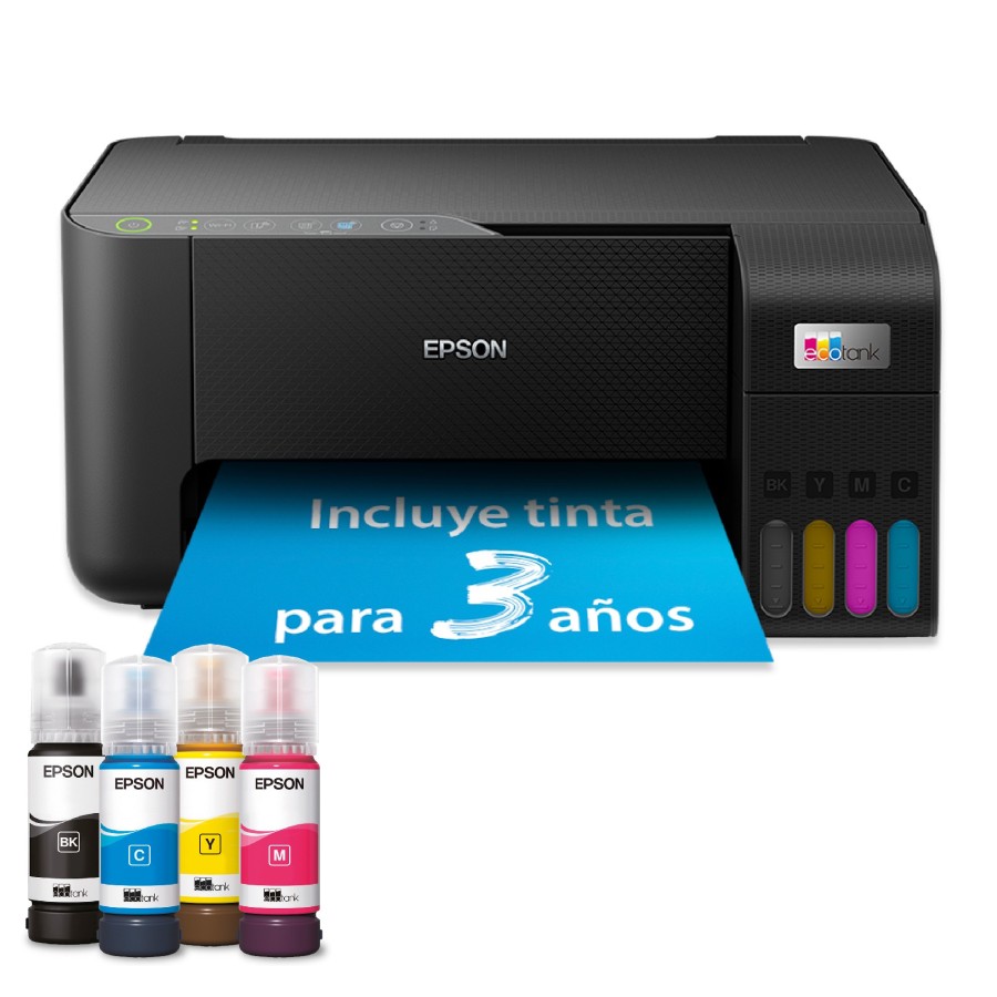 Epson EcoTank ET-2860 Inyección de tinta A4 5760 x 1440 DPI 33 ppm Wifi