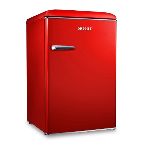 Sogo NEV-SS-21950 nevera combi Independiente 110 L E Rojo