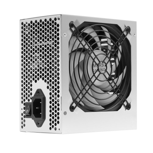 Mars Gaming MPIII850, Fuente Alimentación PC ATX 850W, 5 Años de Garantía, 85% Eficiencia, Sistema Digital APFC, Ventilador FDB