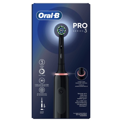 Oral-B Pro 3 Pro3 3000 Adulto Cepillo dental oscilante Negro Oral-B Pro 3 Pro3 3000 Adulto Cepillo dental oscilante Negro