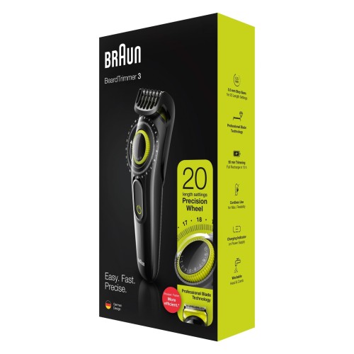 Braun BT3221 Corriente alterna 20 1 cm Negro