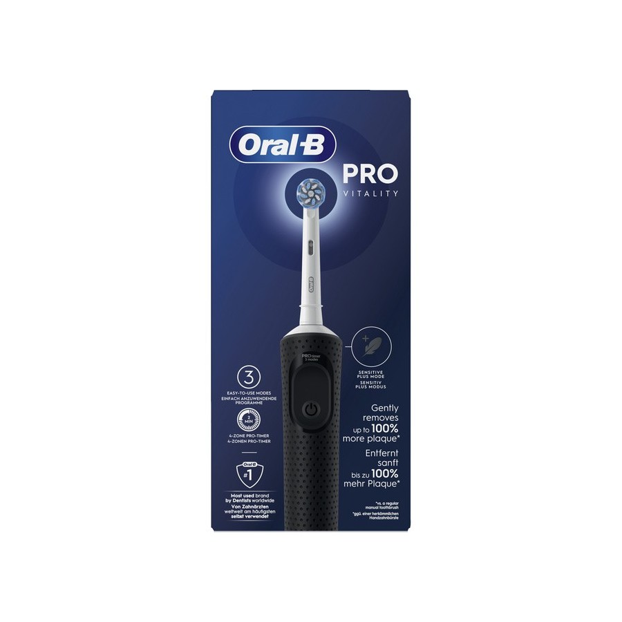 Braun Vitality Pro Adulto Cepillo dental oscilante Negro Braun Vitality Pro Adulto Cepillo dental oscilante Negro