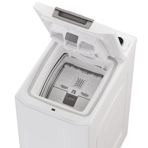 Hoover H-WASH 500 THOS486TM4-S lavadora Carga superior 8 kg 1400 RPM Blanco