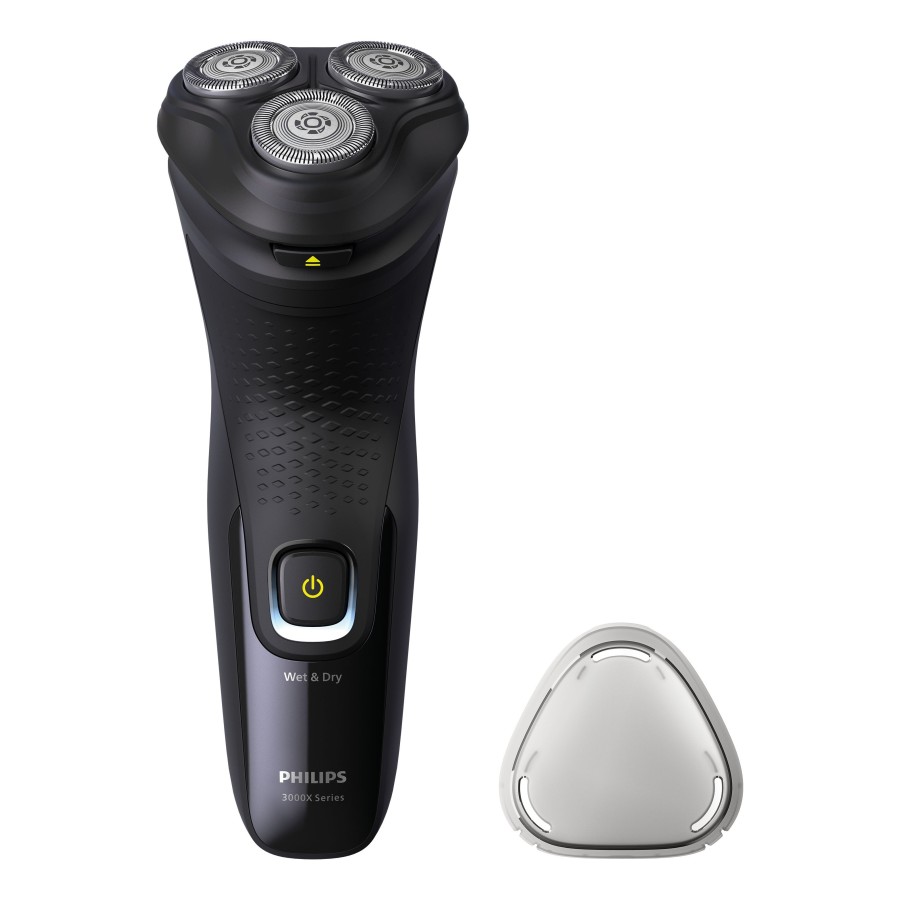 Philips X3021 00 afeitadora Máquina de afeitar de rotación Recortadora Negro