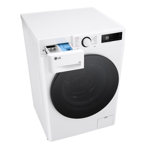 LG F4WR6010AGW lavadora Carga frontal 10 kg 1400 RPM Blanco