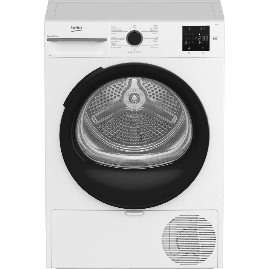 Beko BM3T39220WB secadora Independiente Carga frontal 9 kg Blanco