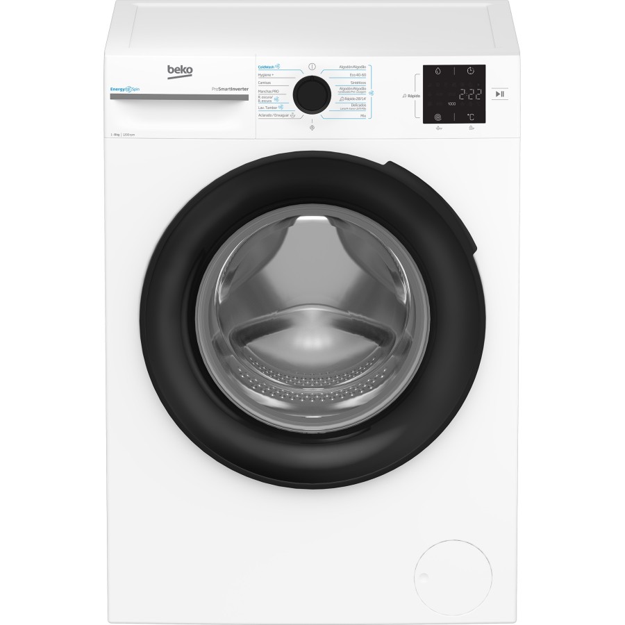 Beko b300 BM3WFT3821WB lavadora Carga frontal 8 kg 1151 RPM Blanco Beko b300 BM3WFT3821WB lavadora Carga frontal 8 kg 1151 RPM Blanco