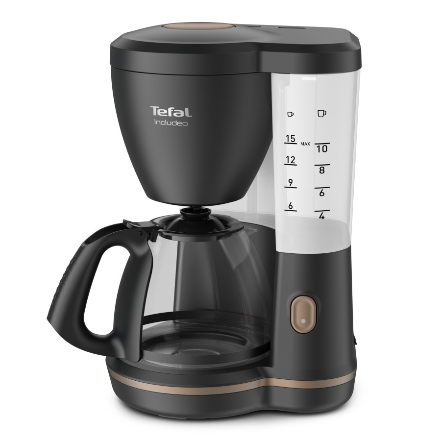 Tefal Includeo CM5338 Semi-automática Cafetera de filtro Tefal Includeo CM5338 Semi-automática Cafetera de filtro