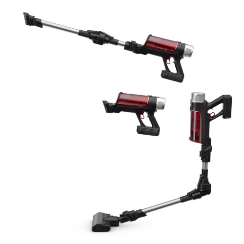 Rowenta RH2077 Aspiradora escoba 2 en 1 Batería Secar Sin bolsa 0,4 L 250 W Negro, Rojo Rowenta RH2077 Aspiradora escoba 2 en 1 Batería Secar Sin bolsa 0,4 L 250 W Negro, Rojo