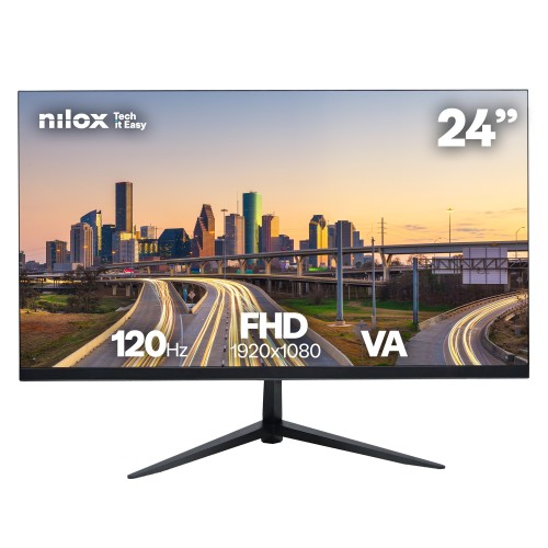 Nilox NXM24FHD1205 pantalla para PC 61 cm (24") 1920 x 1080 Pixeles Full HD LCD Nilox NXM24FHD1205 pantalla para PC 61 cm (24") 1920 x 1080 Pixeles Full HD LCD