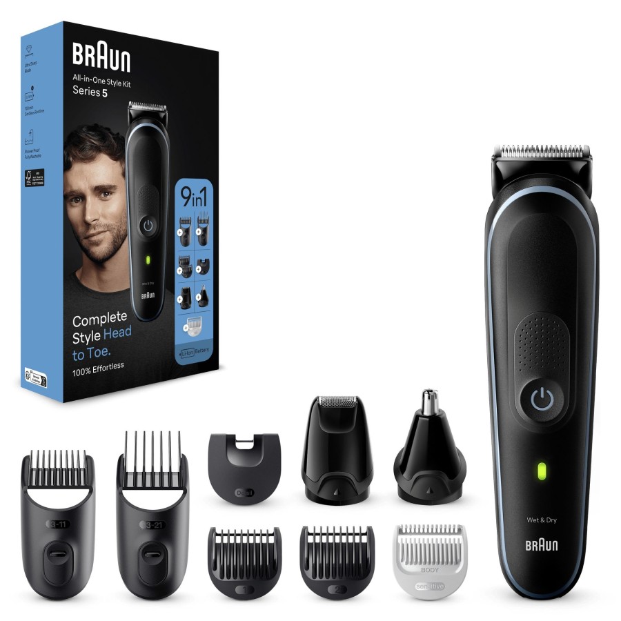 Braun MGK5411 Negro, Azul Litio Braun MGK5411 Negro, Azul Litio
