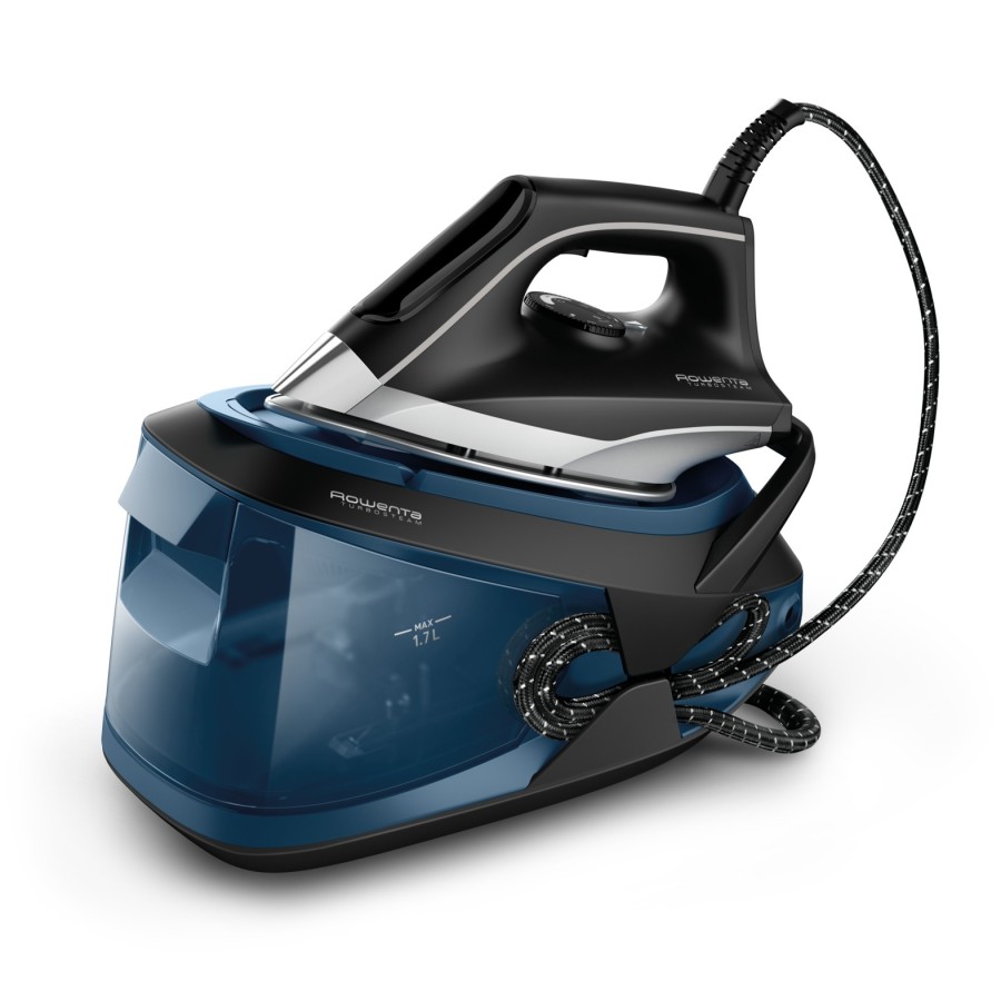 Rowenta VR8322 2600 W 1,7 L Suela Microsteam 400 Láser Negro, Azul Rowenta VR8322 2600 W 1,7 L Suela Microsteam 400 Láser Negro, Azul