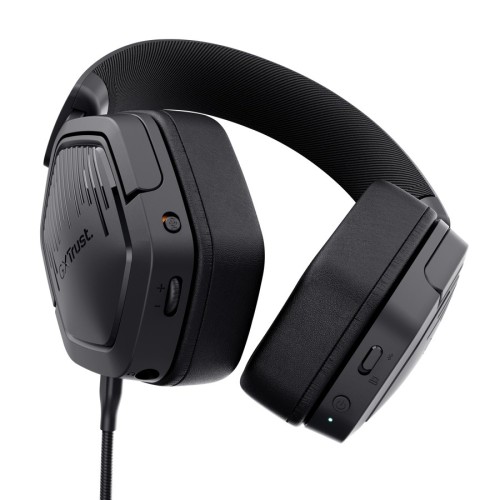 Trust GXT 493PS Carus Auriculares Inalámbrico y alámbrico Diadema Juego Bluetooth Negro Trust GXT 493PS Carus Auriculares Inalámbrico y alámbrico Diadema Juego Bluetooth Negro