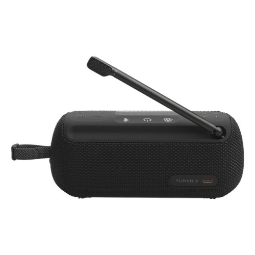 JBL TUNER 3 Portátil Analógico y digital Negro JBL TUNER 3 Portátil Analógico y digital Negro