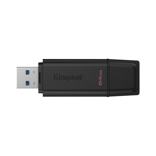 Kingston Technology DataTraveler 64GB Portátil USB 3.2 Gen 1 Exodia Negro