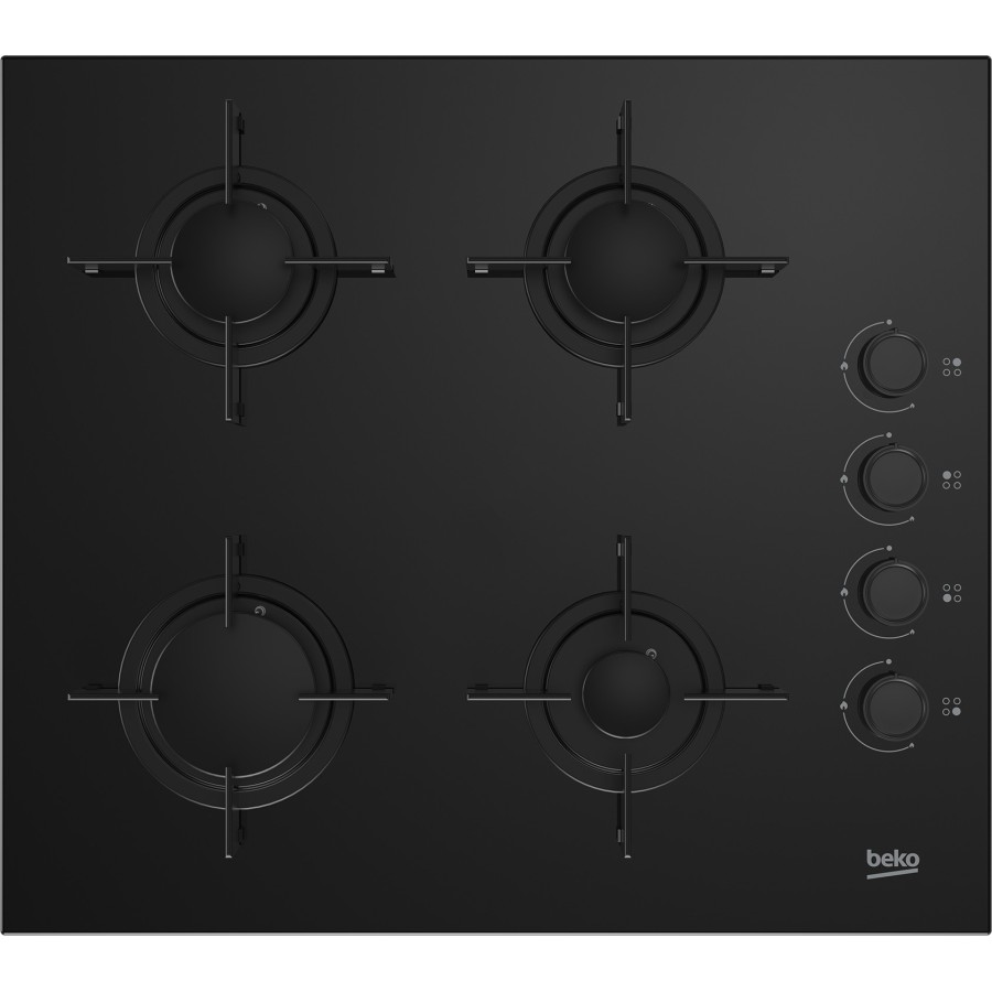 Beko HING 64120 SB hobs Negro Integrado 65 cm Encimera de gas 4 zona(s) Beko HING 64120 SB hobs Negro Integrado 65 cm Encimera de gas 4 zona(s)