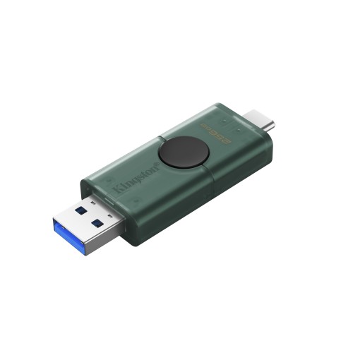 Kingston Technology DataTraveler 256GB USB-A + USB-C 3.2 Gen 1 DuoG2 Kingston Technology DataTraveler 256GB USB-A + USB-C 3.2 Gen 1 DuoG2