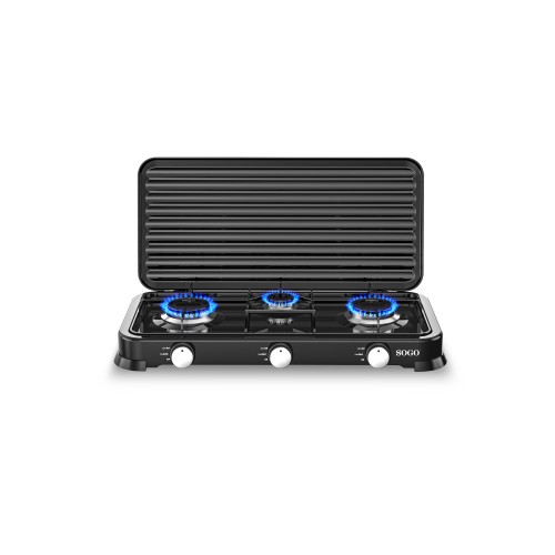 Sogo COC-SS-10237 hobs Negro Independiente 58 cm Encimera de gas 3 zona(s) Sogo COC-SS-10237 hobs Negro Independiente 58 cm Encimera de gas 3 zona(s)