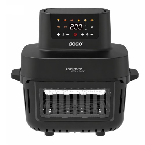 Sogo FRE-SS-10935 freidora 6 L Independiente 1600 W Negro Sogo FRE-SS-10935 freidora 6 L Independiente 1600 W Negro