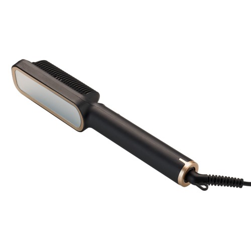 Sogo PPE-SS-3715 Utensilio de peinado Cepillo alisador Caliente Negro 30 W